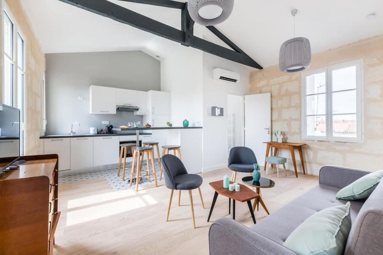 Splendid Flat Located In The Heart Of The Chartrons Near The Quays Appartement Bordeaux Buitenkant foto